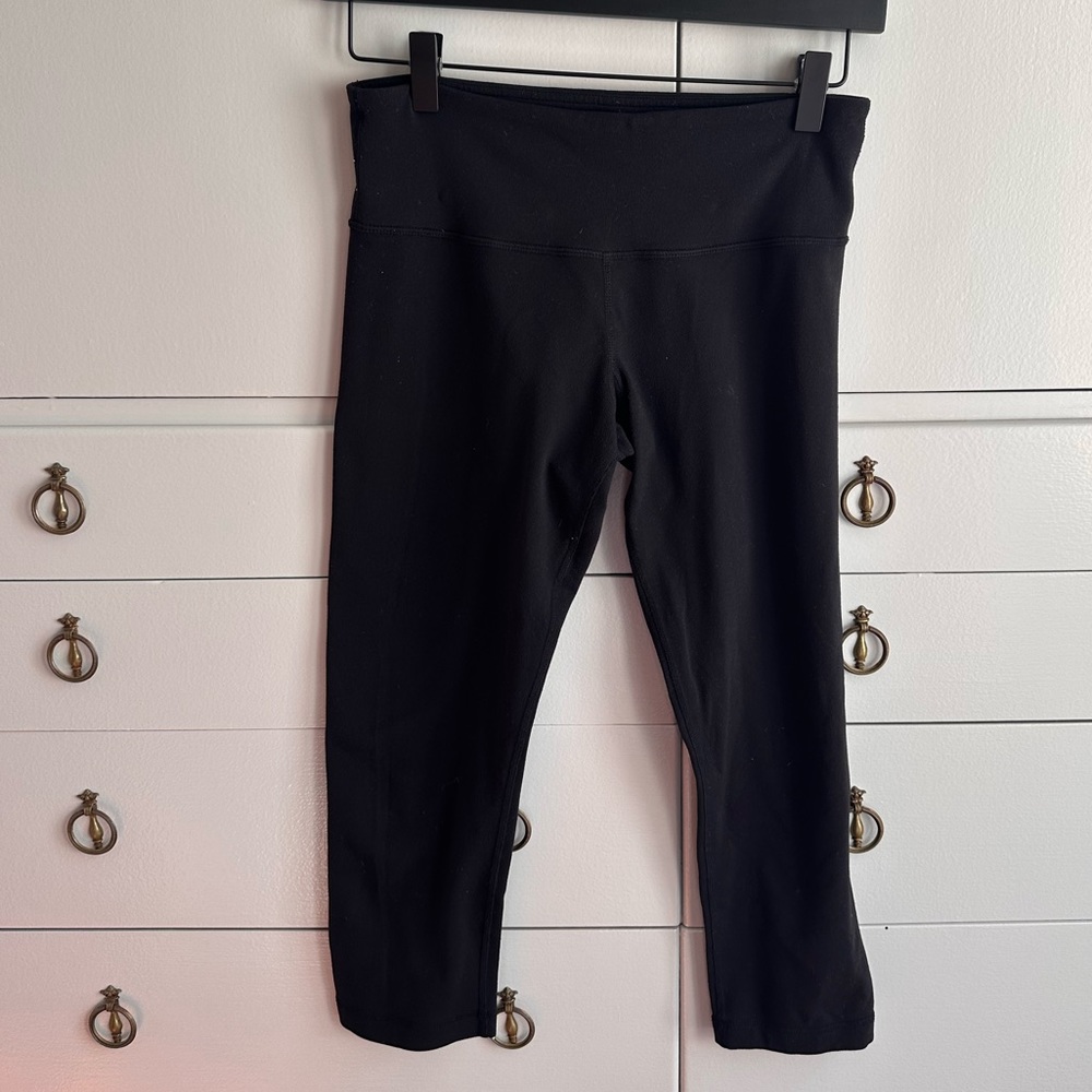 Lululemon Black Leggings Short Length
